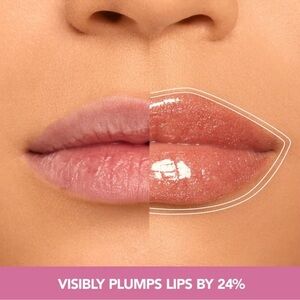 Buxom Plump Shot Plumping Smoothing Lip Serum Gloss with peptides Hyaluronic.